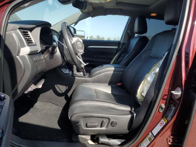 2019 TOYOTA HIGHLANDER 5TDKZRFHXKS346007