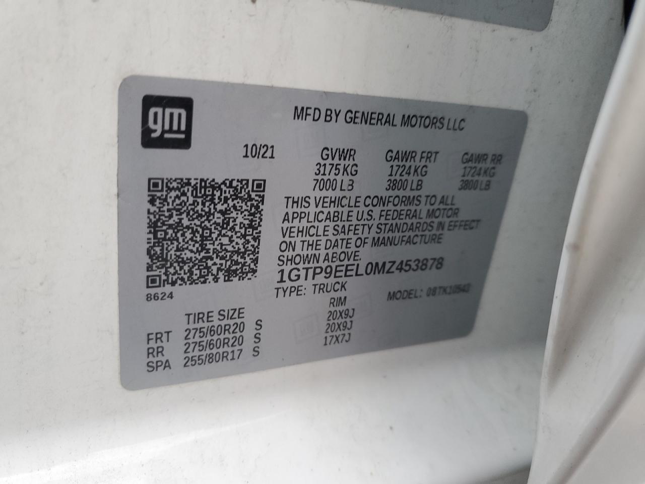 GMC SIERRA K1500 AT4