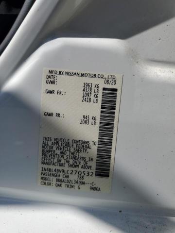 2020 NISSAN ALTIMA S - 1N4BL4BV9LC270532