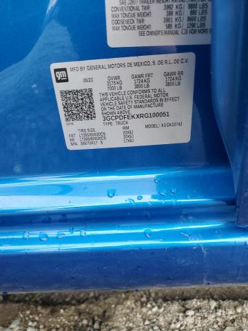 2024 CHEVROLET SILVERADO 3GCPDFEKXRG100051