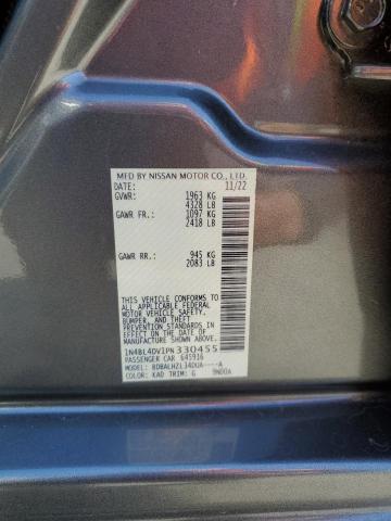 2023 NISSAN ALTIMA SV 1N4BL4DV1PN330455