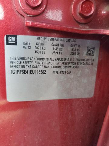 2014 CHEVROLET VOLT - 1G1RF6E41EU113582