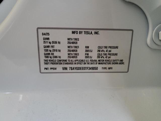 2026 TESLA MODEL Y #3297972782