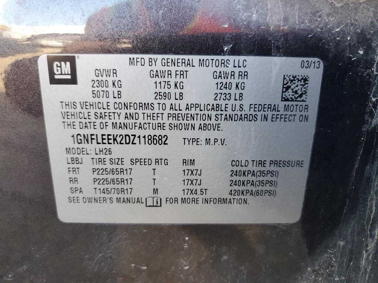 CHEVROLET EQUINOX LT