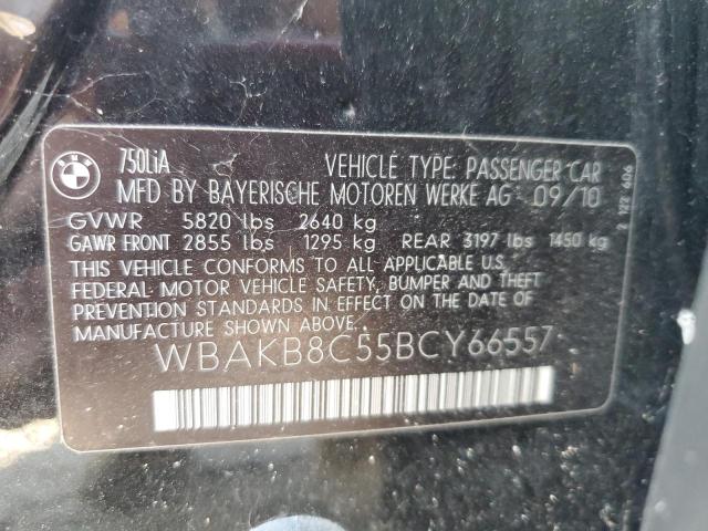 2011 BMW 750 LI #3240185024