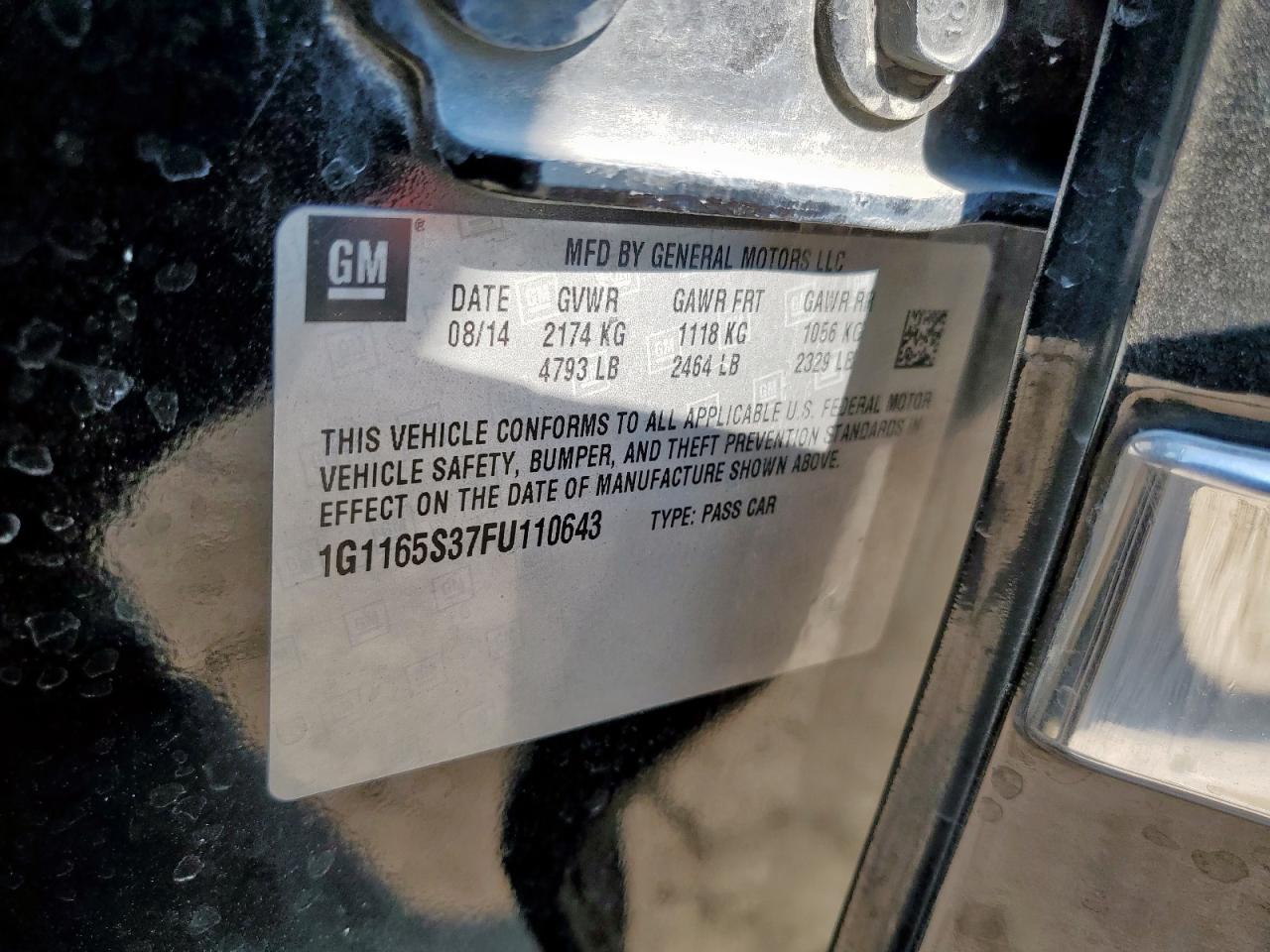 CHEVROLET IMPALA LTZ