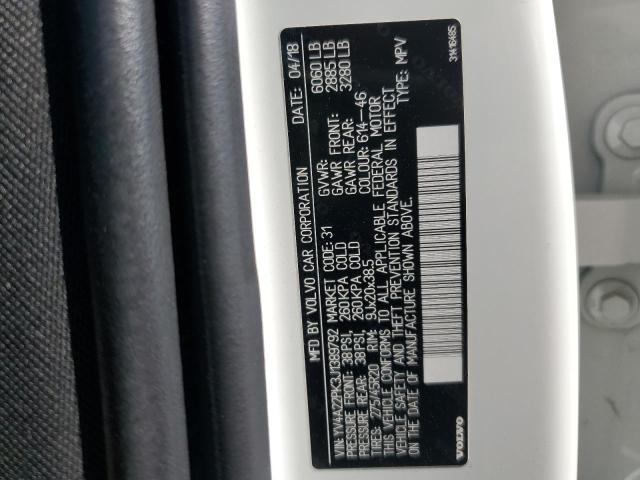 2018 VOLVO XC90 T6 YV4A22PK3J1389792
