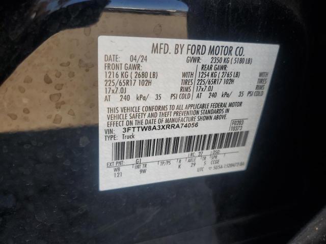 2024 FORD MAVERICK X 3FTTW8A3XRRA74056