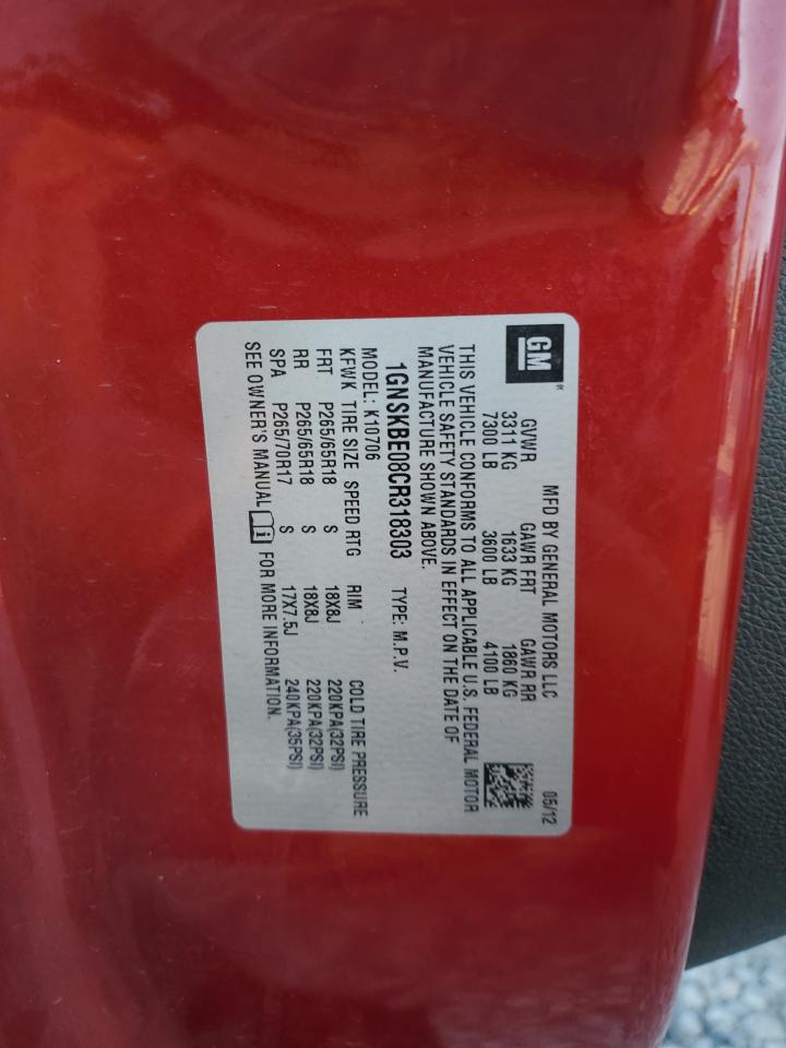 CHEVROLET TAHOE K1500 LT