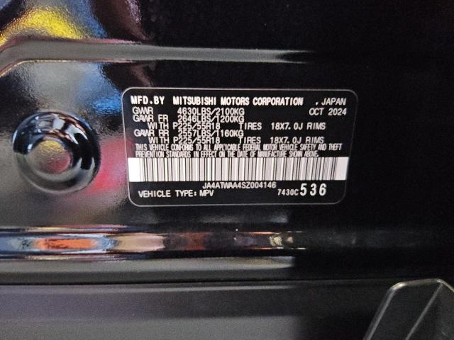 2025 MITSUBISHI ECLIPSE CR JA4ATWAA4SZ004146