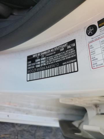 2019 MERCEDES-BENZ E 300 4MAT WDDZF4KB8KA489410