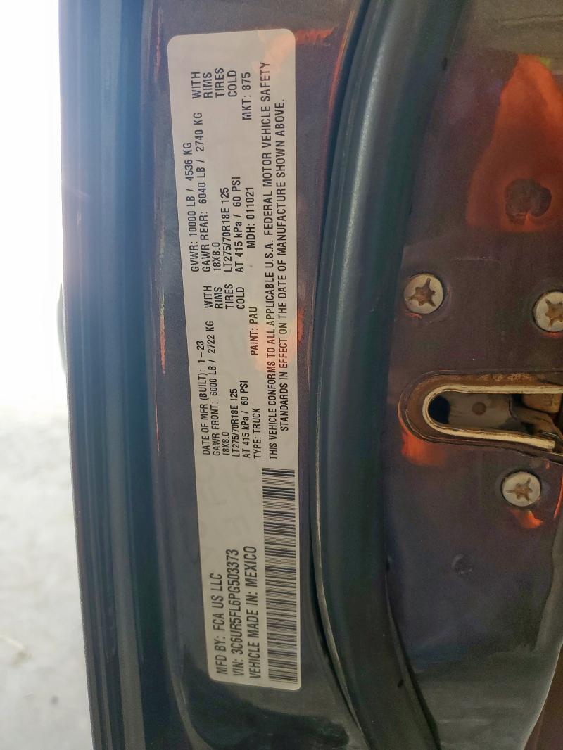 2023 RAM 2500 LARAM #3282378316