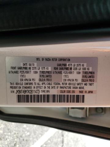 2019 MAZDA CX-5 SPORT JM3KFABM7K0611473