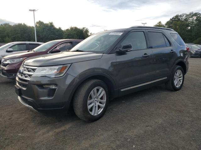 FORD EXPLORER X 2018 gray  gas 1FM5K8D8XJGB37675 photo #1