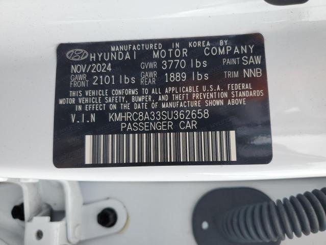 2025 HYUNDAI VENUE SEL #3265304610