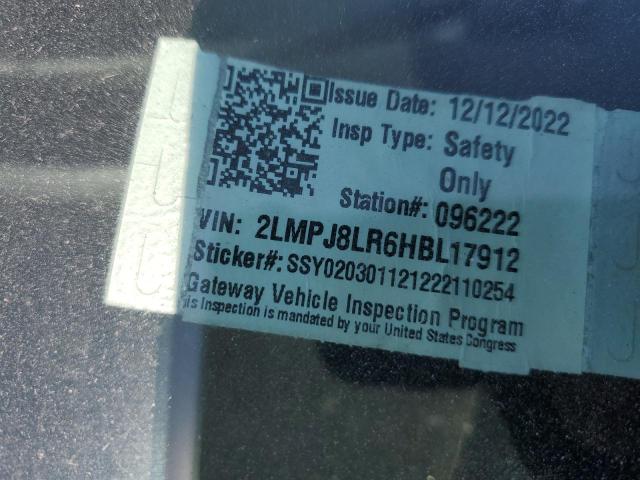 2017 LINCOLN MKX RESERVE 2LMPJ8LR6HBL17912