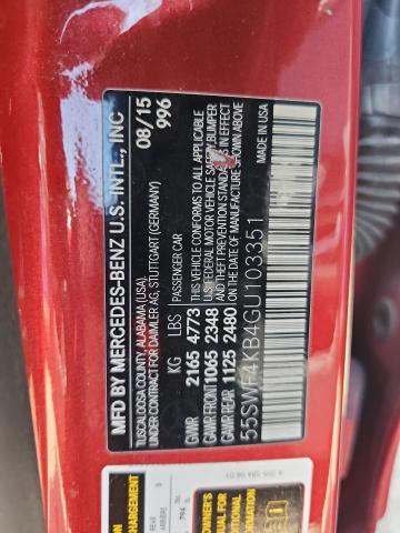 2016 MERCEDES-BENZ C 300 4MAT #3283819430