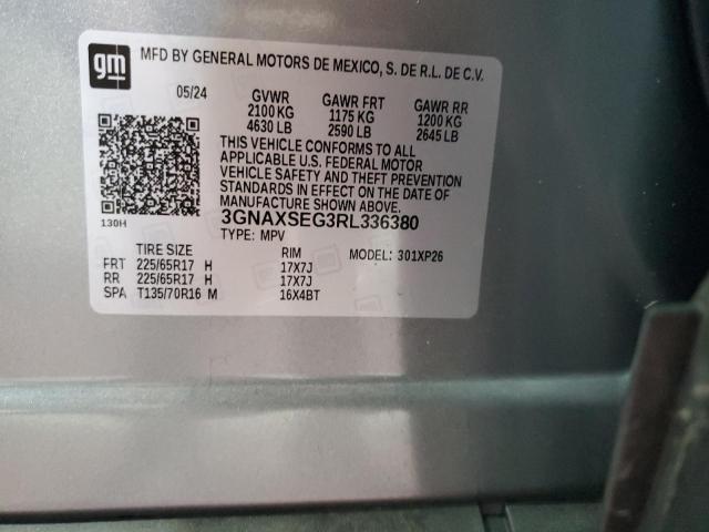 2024 CHEVROLET EQUINOX LS - 3GNAXSEG3RL336380