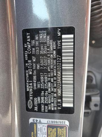 2021 HYUNDAI TUCSON SE KM8J23A4XMU312127