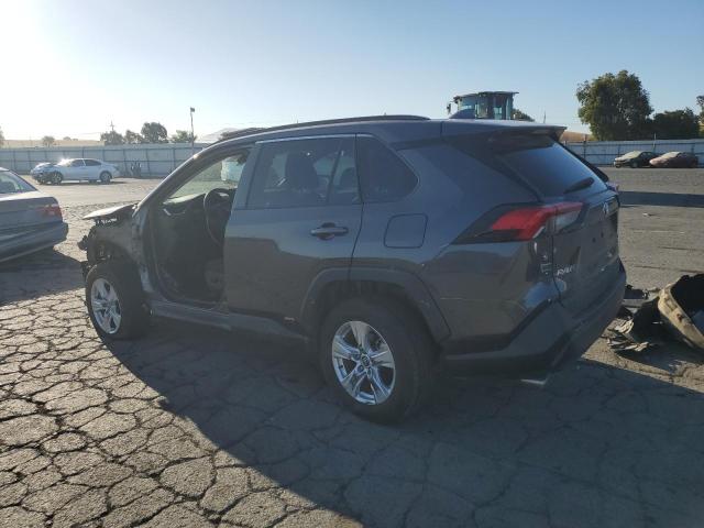TOYOTA RAV4 XLE 2019 gray  hybrid engine 2T3RWRFV3KW023770 photo #3
