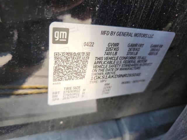 2022 GMC YUKON SLE #3294441524