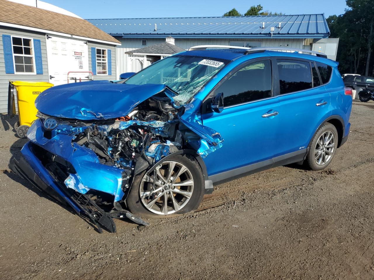 Lot #3312547827 2018 TOYOTA RAV4 HV LIMITED