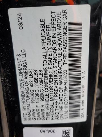 2024 HONDA ACCORD EX #3317868921