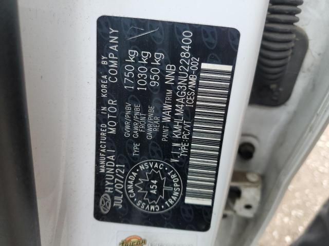 2022 HYUNDAI ELANTRA SE - KMHLM4AG3NU228400