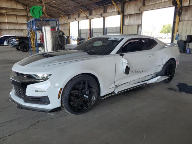CHEVROLET CAMARO SS 2019 white  gas 1G1FG1R74K0127373 photo #1