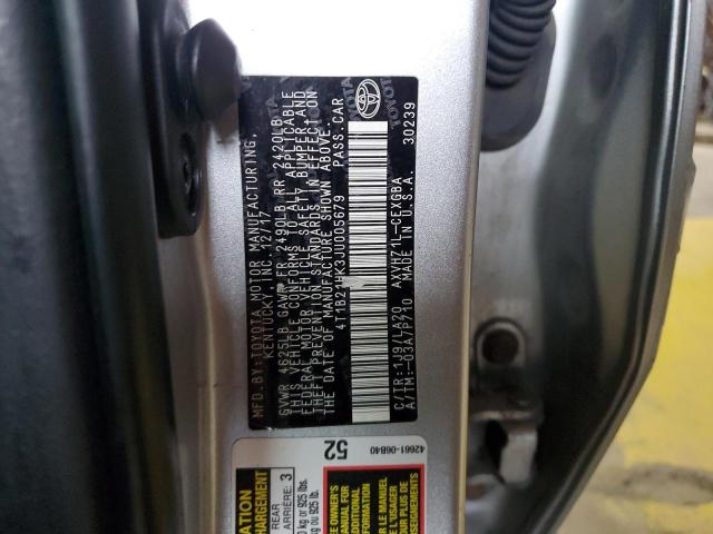 2018 TOYOTA CAMRY HYBR 4T1B21HK3JU005679