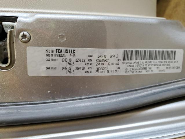 2019 DODGE GRAND CARA 2C4RDGBG6KR648966