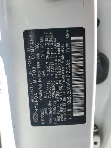 2021 HYUNDAI TUCSON SE KM8J2CA46MU327286