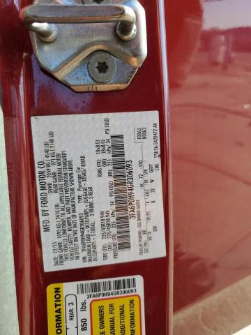 2016 FORD FUSION SE #3260384586