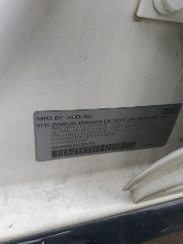 2016 AUDI A4 PREMIUM WAUFFAFL2GA005735