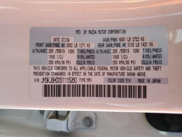 2025 MAZDA CX-70 PREFERRED JM3KJBHD0S1115260