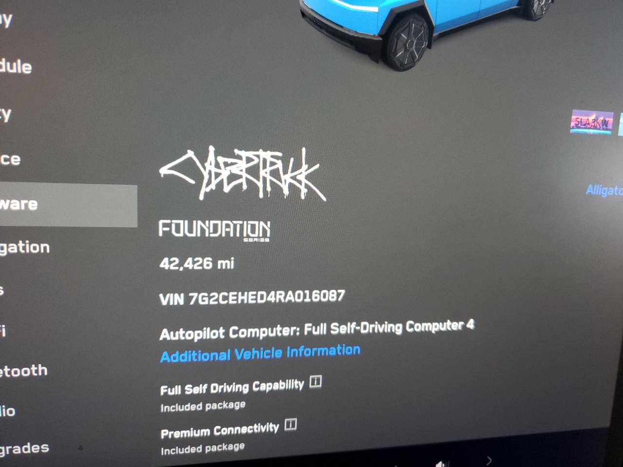 Lot #3309683864 2024 TESLA CYBERTRUCK