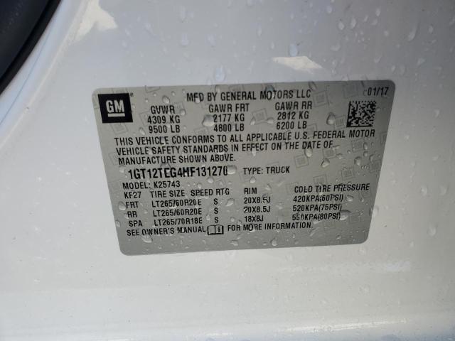 2017 GMC SIERRA K25 - 1GT12TEG4HF131270