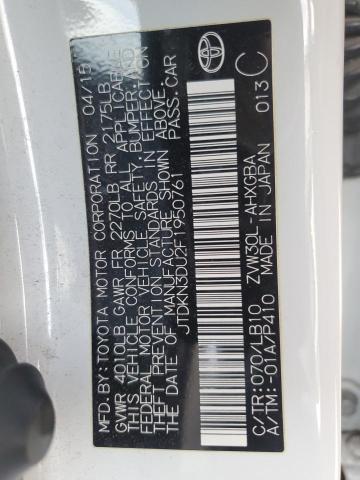 2015 TOYOTA PRIUS JTDKN3DU2F1950761