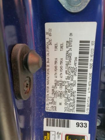 2022 TOYOTA TACOMA DOUBLE CAB #3304535455