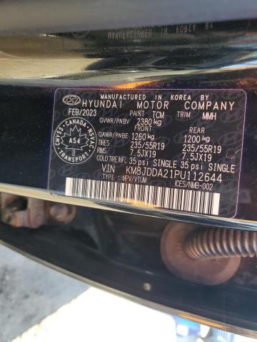 2023 HYUNDAI TUCSON LUX KM8JDDA21PU112644