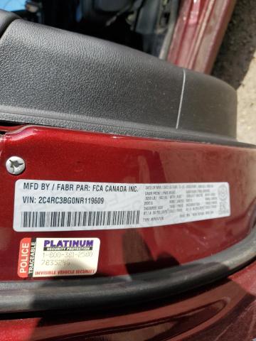 2022 CHRYSLER PACIFICA T 2C4RC3BG0NR119609