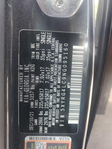 2022 KIA SORENTO LX - 5XYRG4LC9NG095160