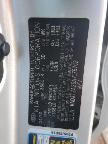 2010 KIA SOUL + - KNDJT2A26A7176762