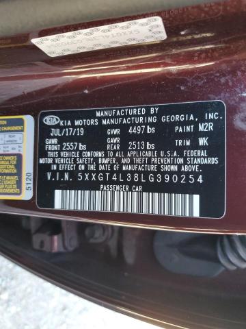 2020 KIA OPTIMA LX 5XXGT4L38LG390254