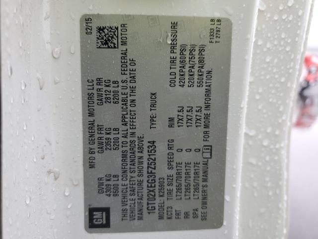 2015 GMC SIERRA K25 #3280412287