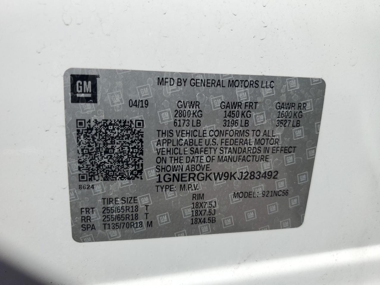 CHEVROLET TRAVERSE LT