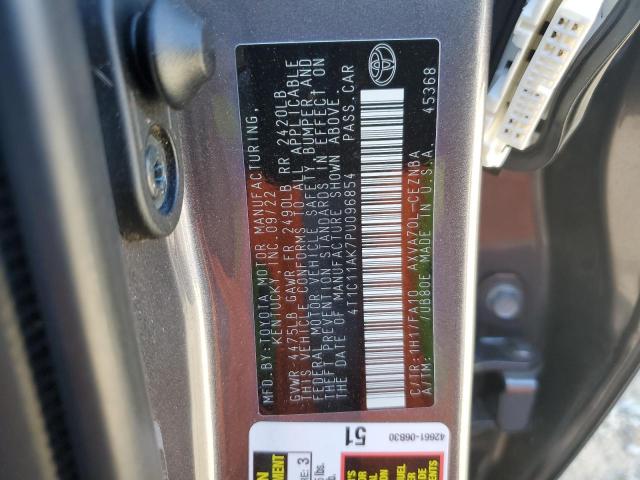2023 TOYOTA CAMRY LE - 4T1C11AK7PU096854