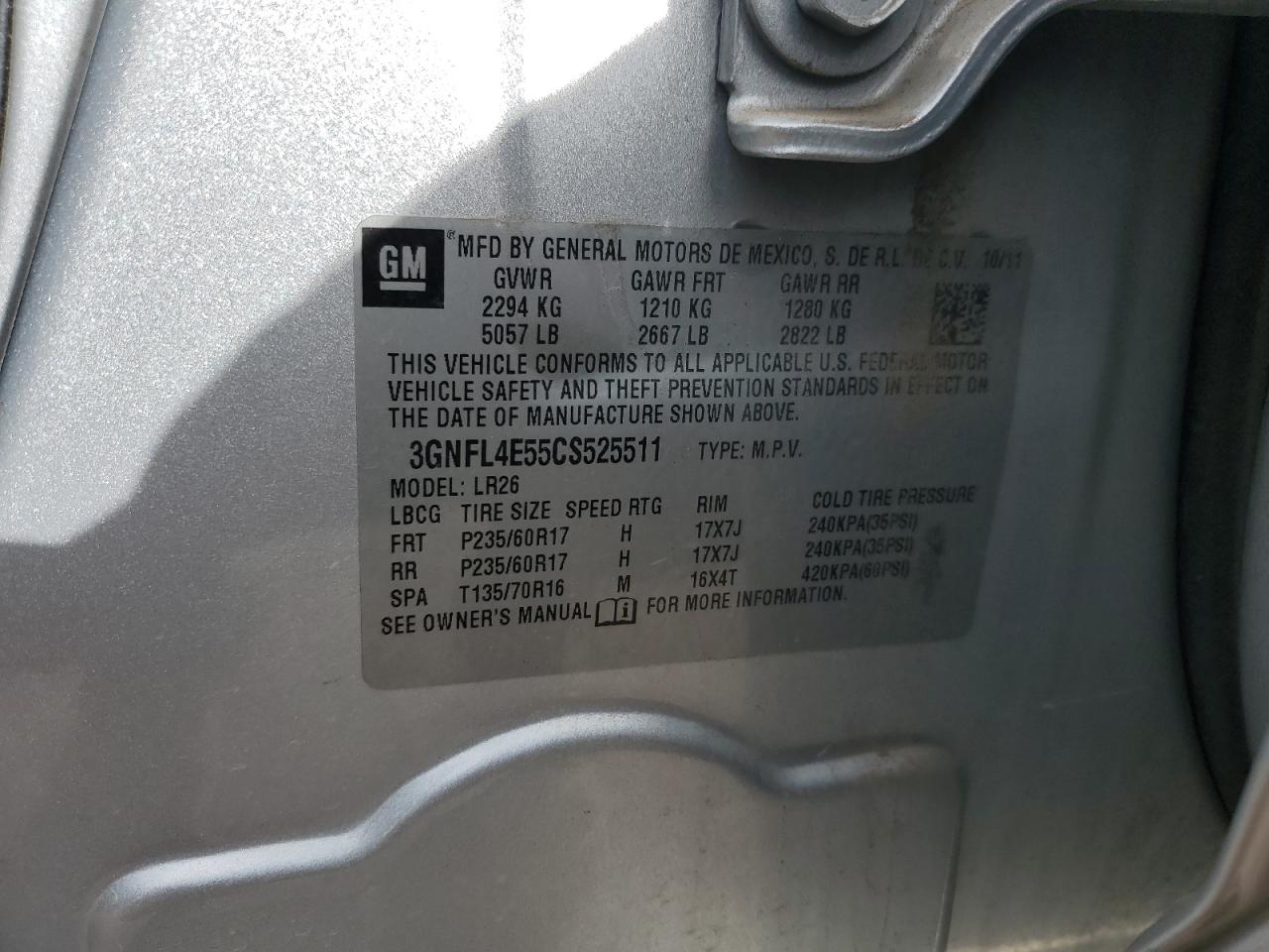 CHEVROLET CAPTIVA SPORT