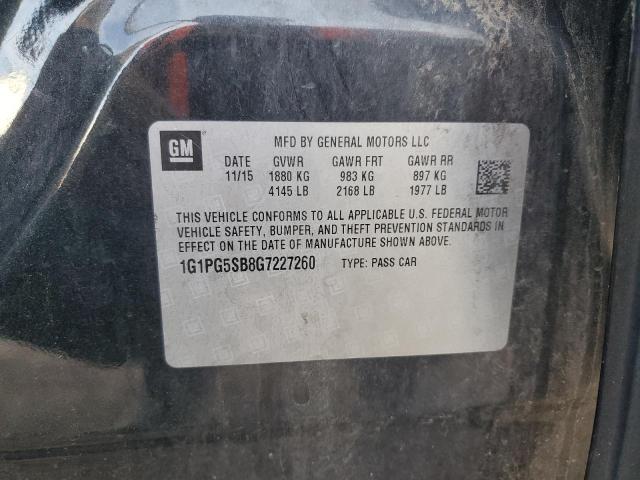 2016 CHEVROLET CRUZE LIMI 1G1PG5SB8G7227260