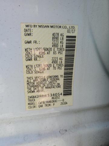 2017 NISSAN TITAN XD S #3284169536